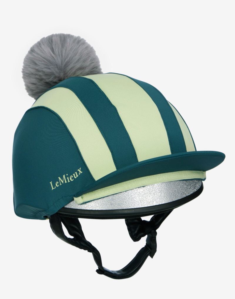 LeMieux Tempo Pom Hat Silk - Jungle 