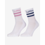 LeMieux Crew Sock 2 Pack - Fondant/Shadow