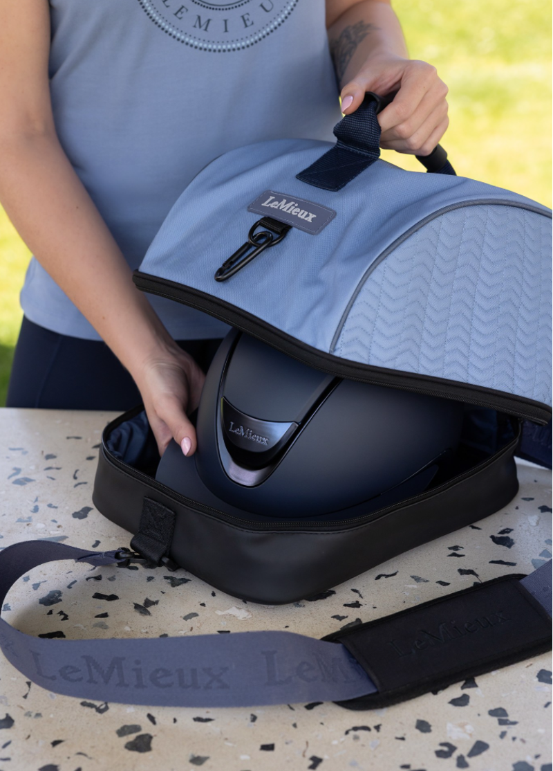 LeMieux Hat Box - Powder Blue -1