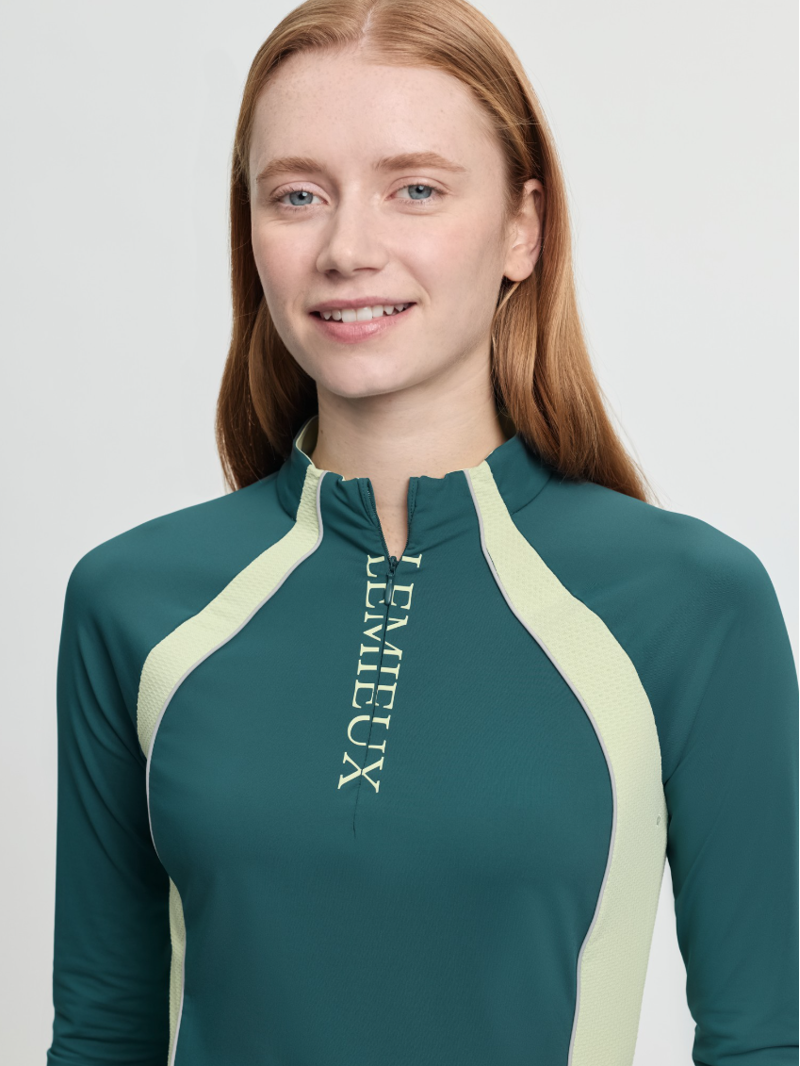 LeMieux Philippa Mesh Base Layer - Jungle-1