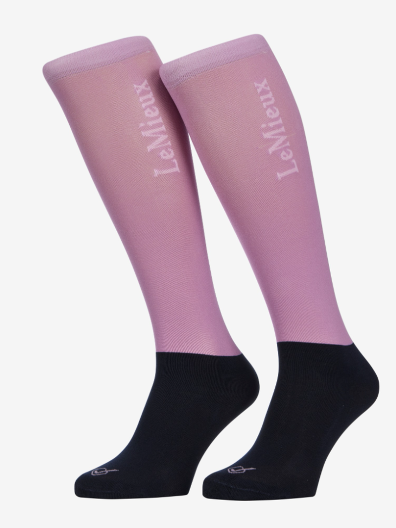 LeMieux Competition Socks 2 Pack - Mallow