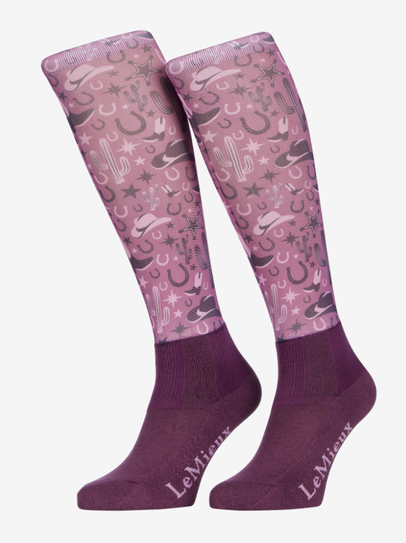 LeMieux Footsie Socks - Western