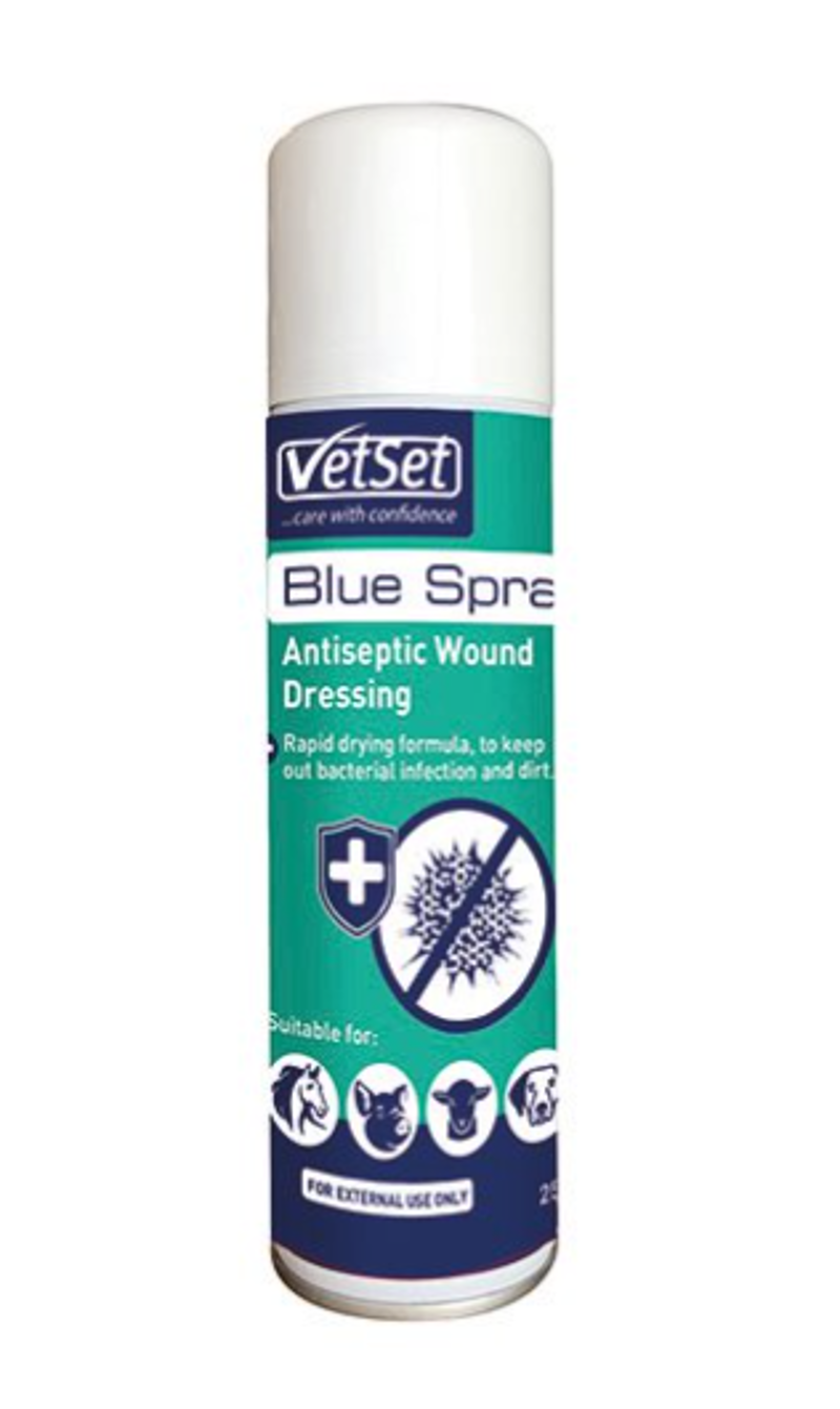 VetSet Blue Spray - 250 ml