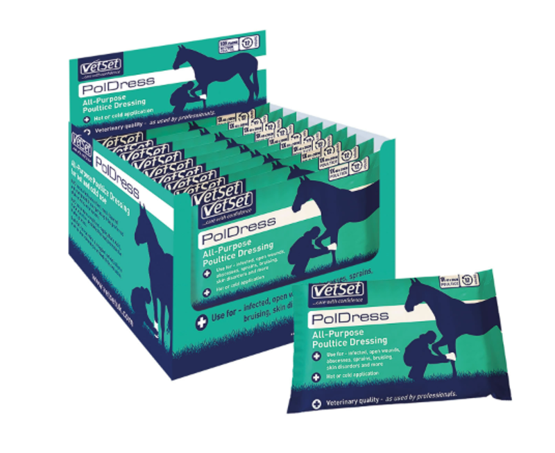 VetSet PolDress Poultice - 10 pack