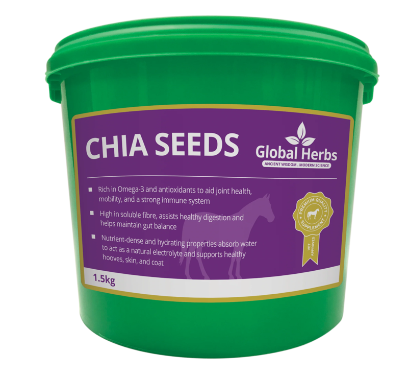 Global Herbs Chia Seeds - 1.5 kg