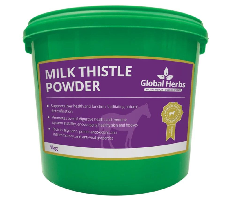 Global Herbs Milk Thistle Powder - 1 kg
