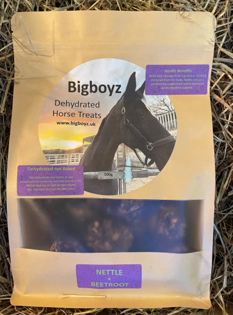 BigBoyz Horse Treats - Nettle and Beetroot