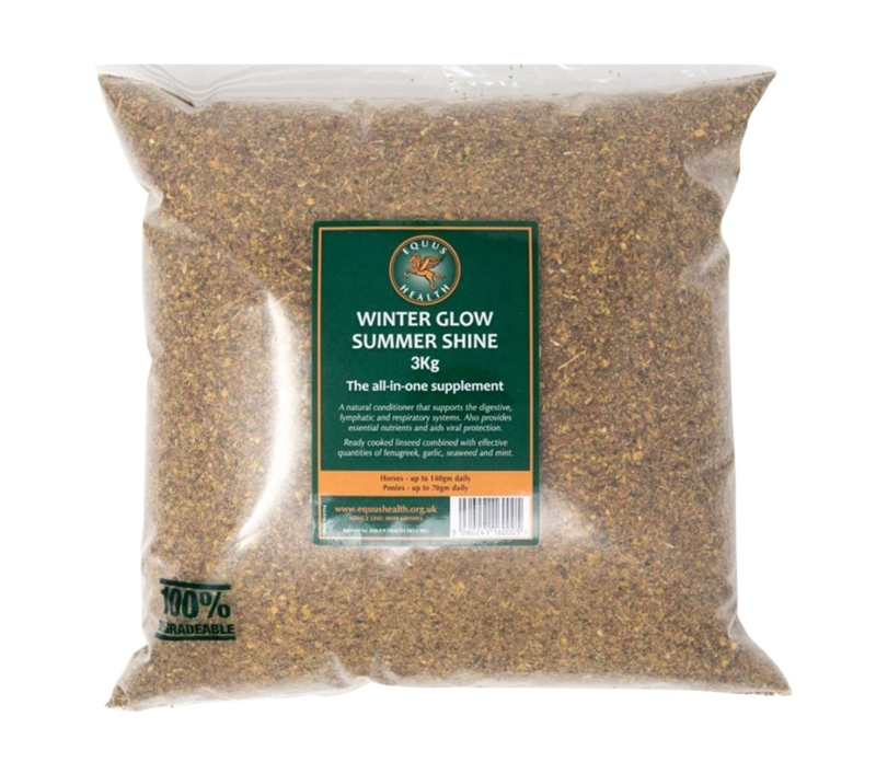 Equus Health Winter Glow Summer Shine Supplement - 3kg