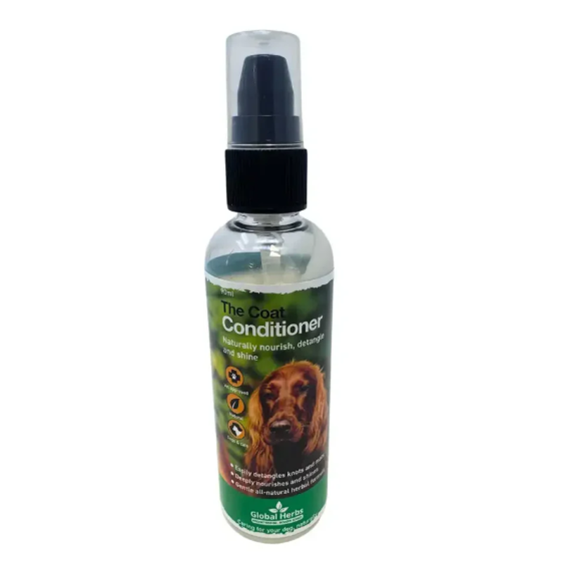Global Herbs Dog Coat Conditioner - 90 ml