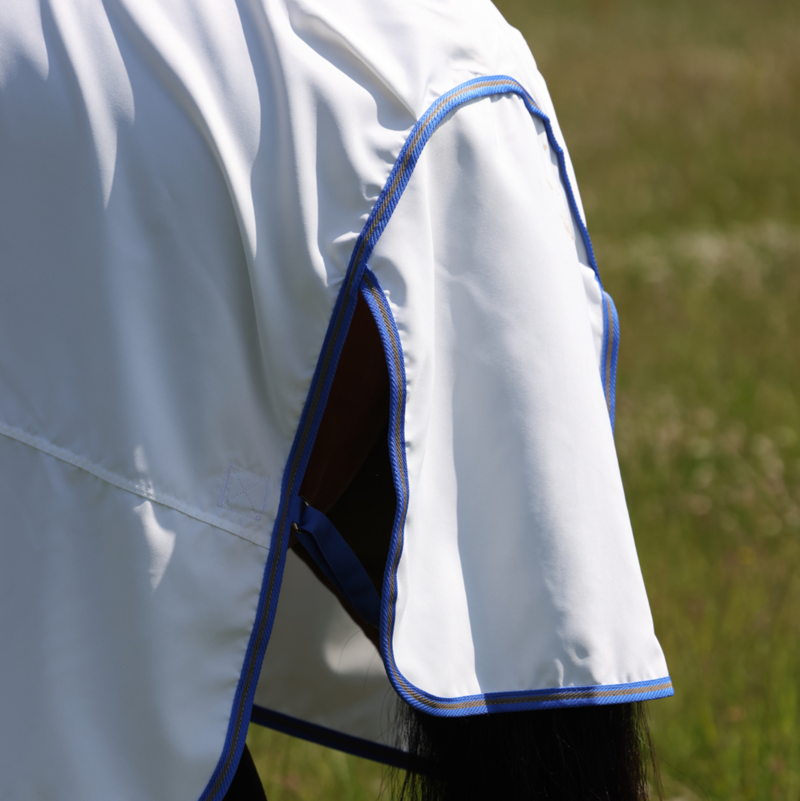 Shires Tempest Plus Sweet-Itch Combo Rug - White Airforce-3