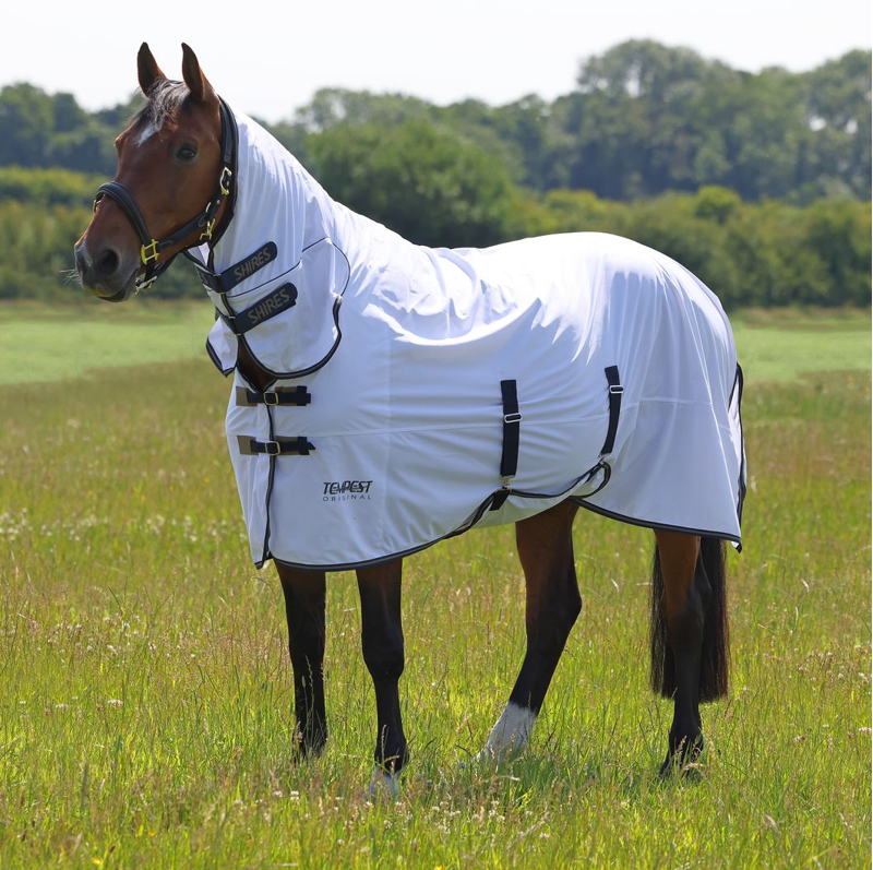 Shires Tempest Original Fly Combo Rug  - White Navy