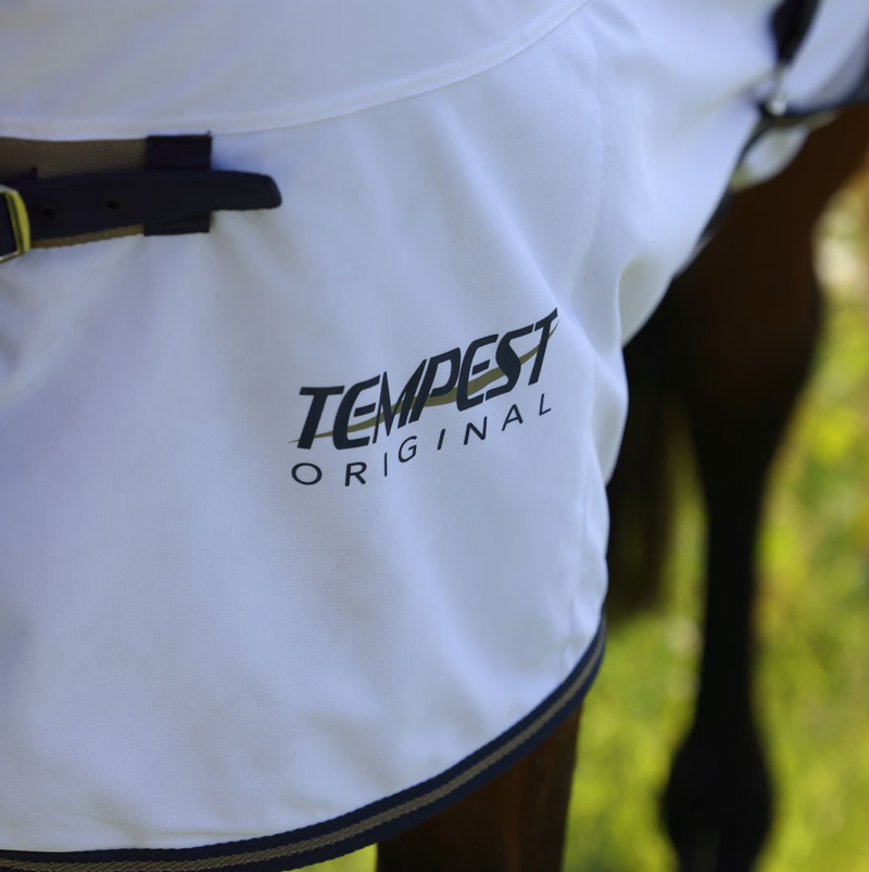 Shires Tempest Original Fly Combo Rug  - White Navy-2