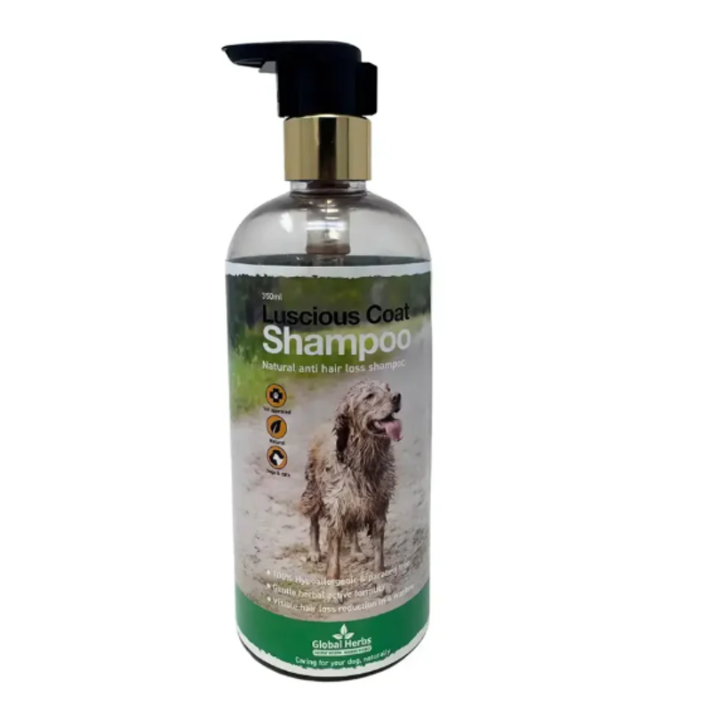 Global Herbs Canine Luscious Coat Shampoo - 350 ml