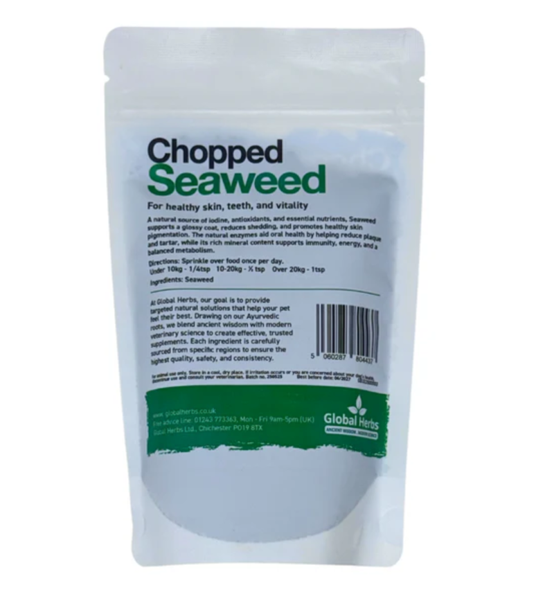 Global Herbs Canine Chopped Seaweed - 200g-1