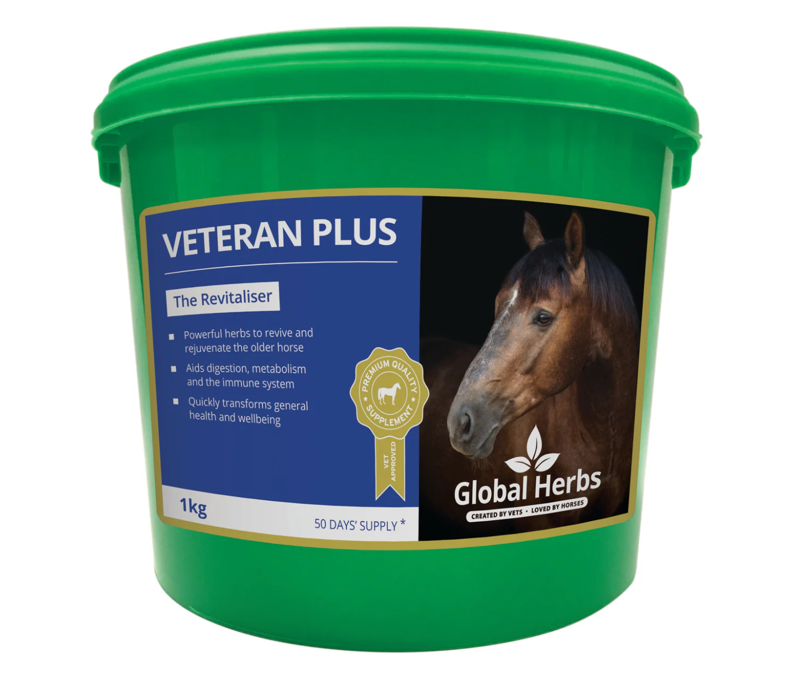 Global Herbs Veteran Plus Supplement - 1 kg