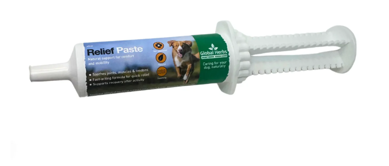 Global Herbs Canine Relief Paste - 60 ml syringe