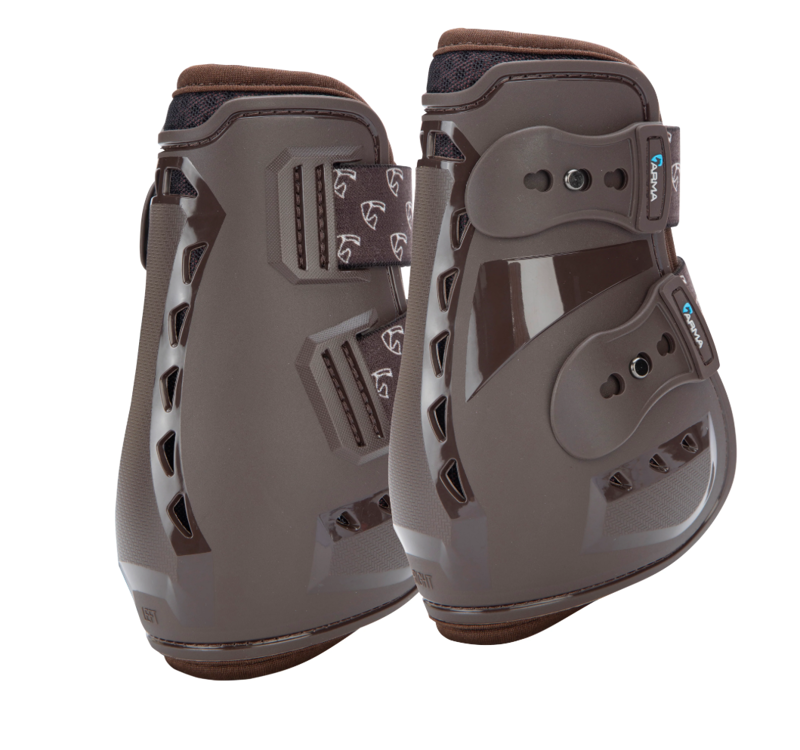 Shires ARMA Carbon Pro Fetlock Boots - Brown