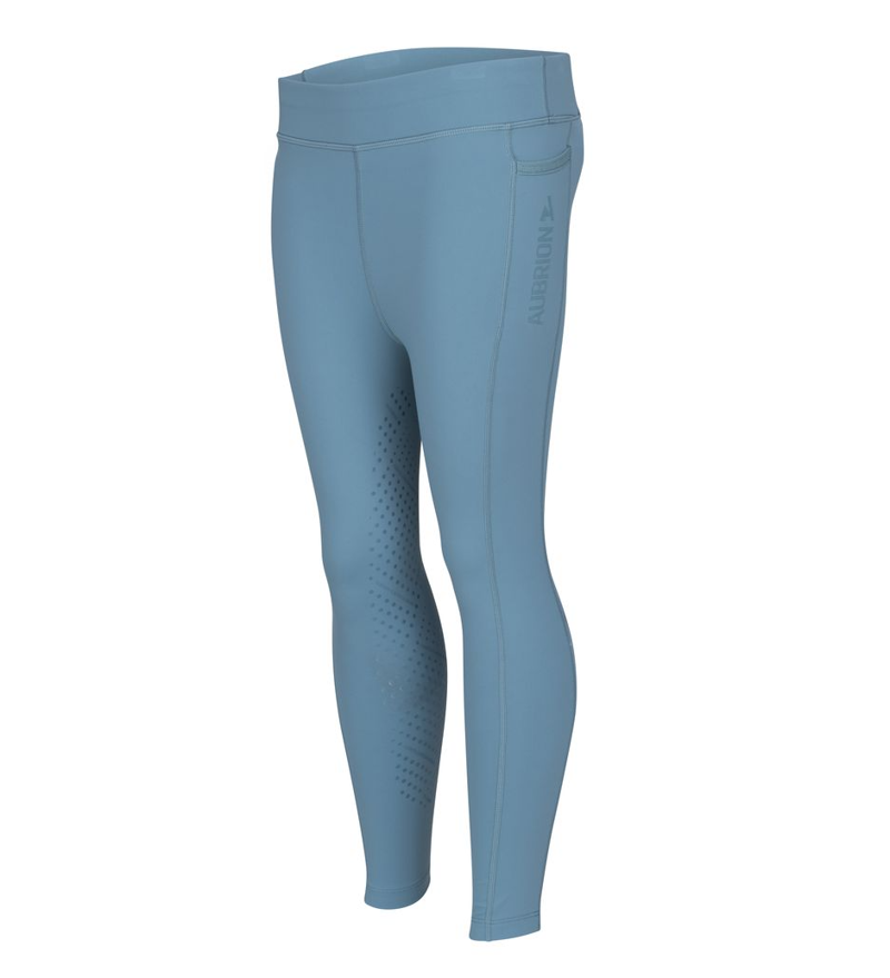 Shires Aubrion React Non-Stop Children's Riding Tights - Haze