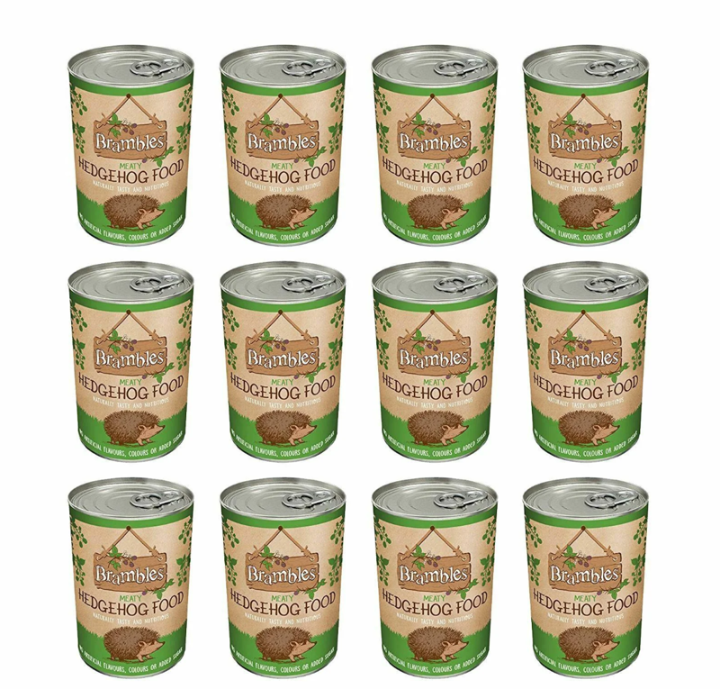 Brambles Meaty Hedgehog Food - 400g x 12 pack-1
