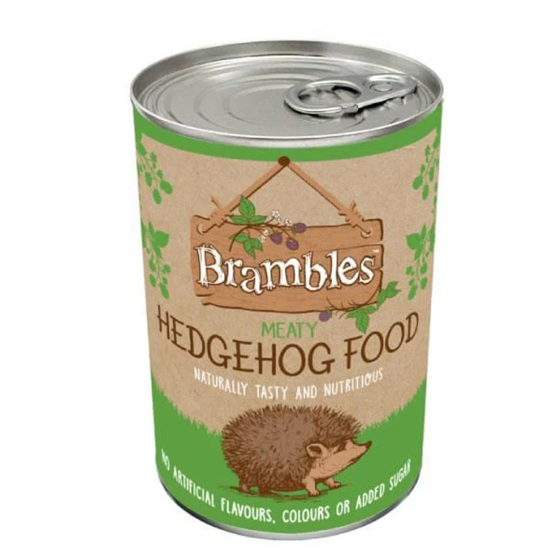 Brambles Meaty Hedgehog Food - 400g x 12 pack