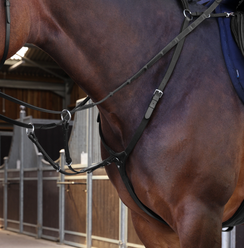 Shires Velociti LUSSO Elite Breastplate - Black