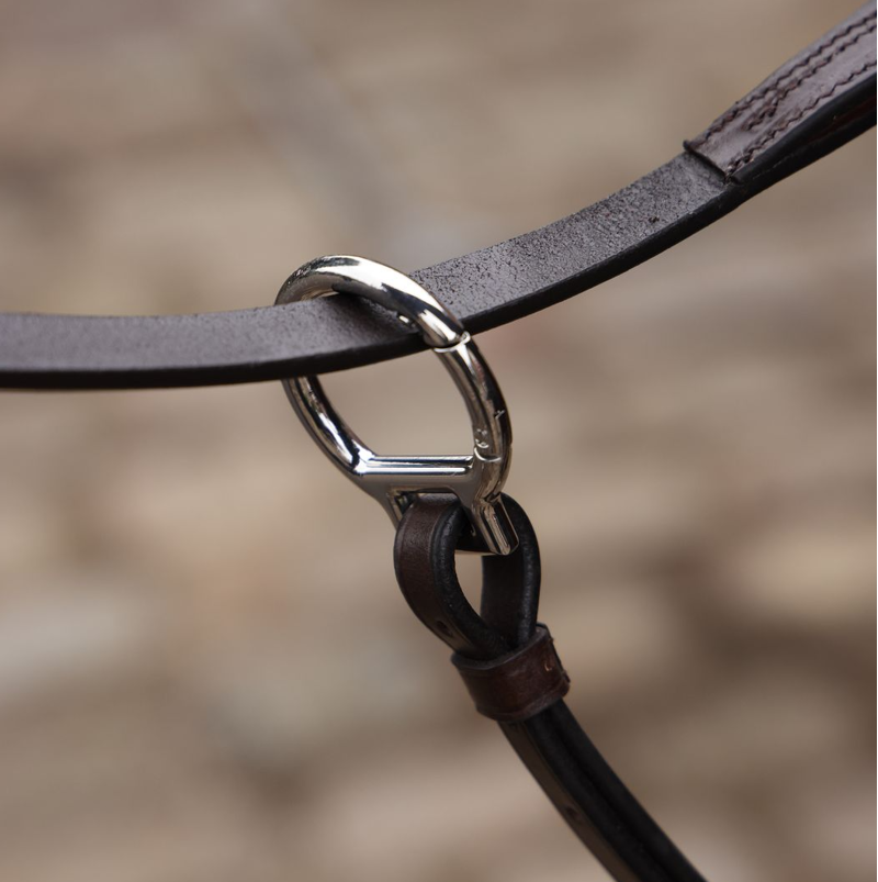 Shires Velociti LUSSO Opus Close Contact Breastplate - Havana-3