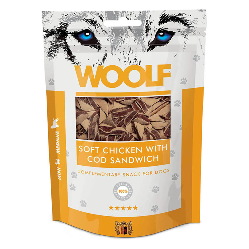 Woolf Soft Sandwich Dog Treats