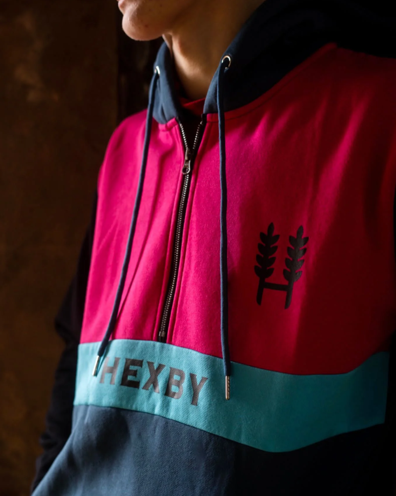 Hexby Shearing Hoodie - Pink-2