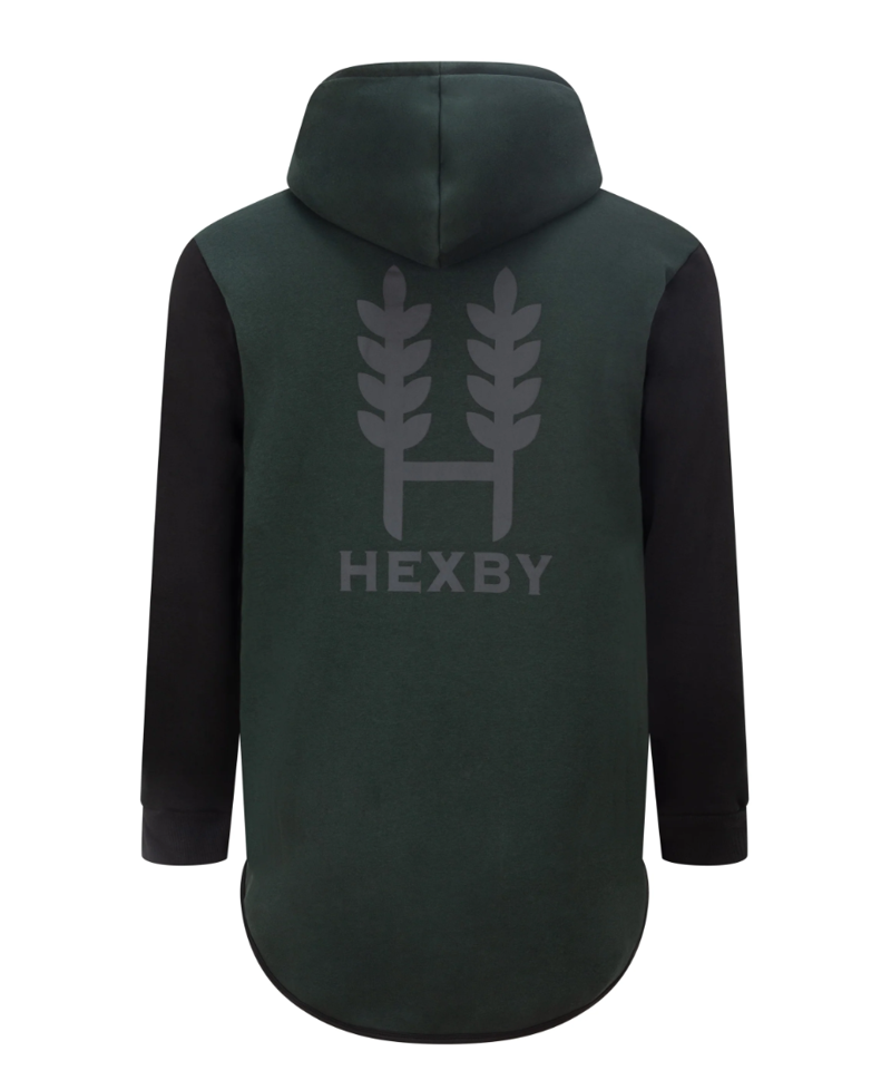 Hexby Shearing Hoodie - Green/Oak-1