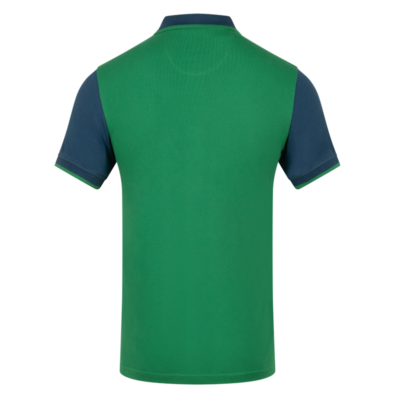 Hexby Classic Pique Polo Shirt - Forest/Navy-1