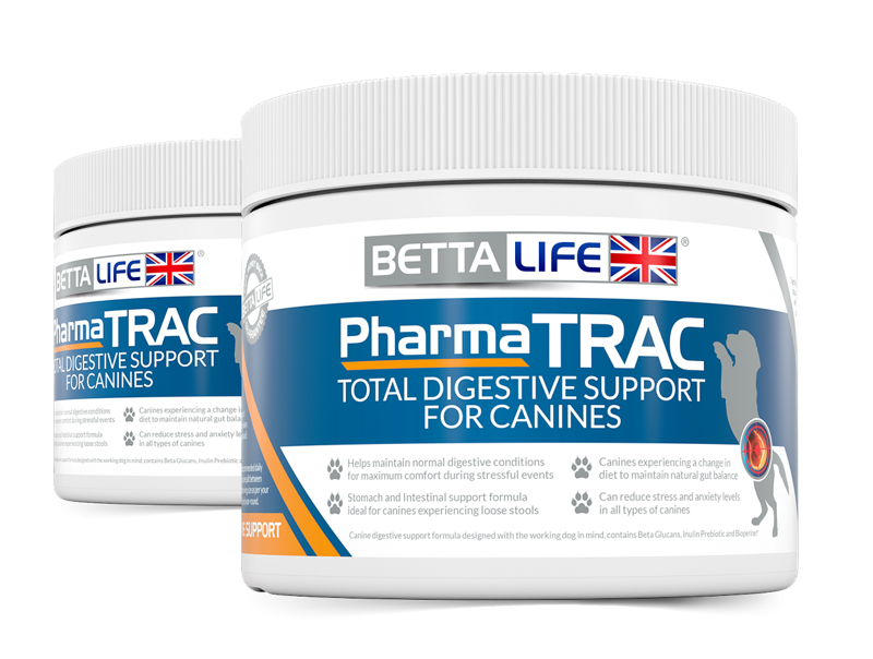BettaLife PharmaTRAC Total Digestive Support Canine - 300g