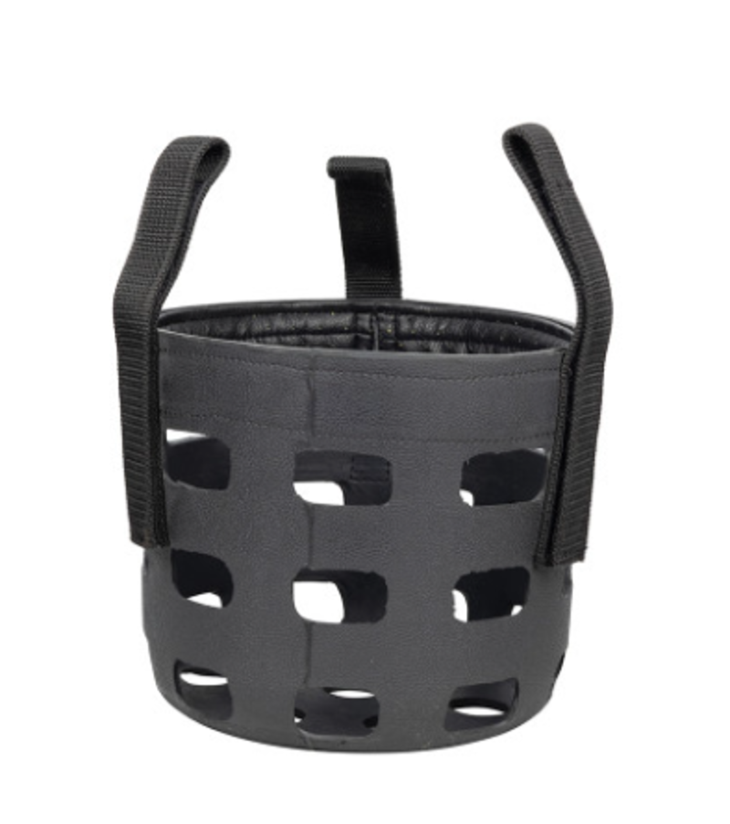 Hy Equestrian Rubber Muzzle - Black