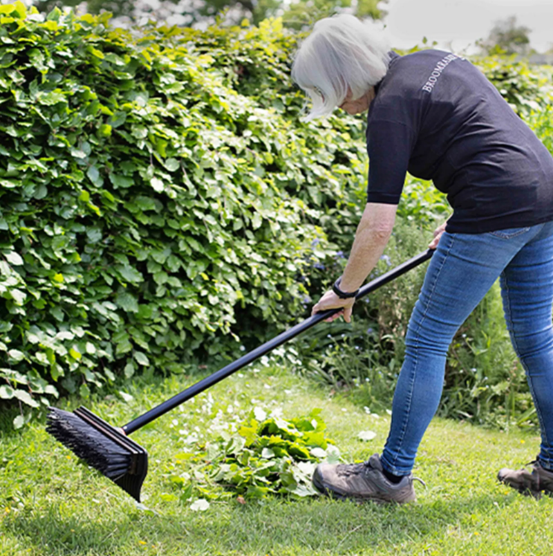 BroomRaker Garden and Equestrian Tool - Black-2