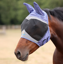 Shires FlyGuard Pro Fine Mesh Fly Mask With Ears - Sky