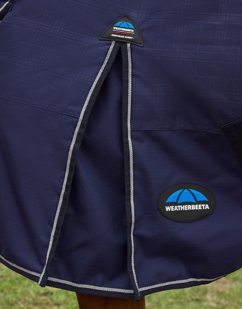 WeatherBeeta ComFiTec Prelim Turnout Combo 0G - Navy Embossed Plaid -1