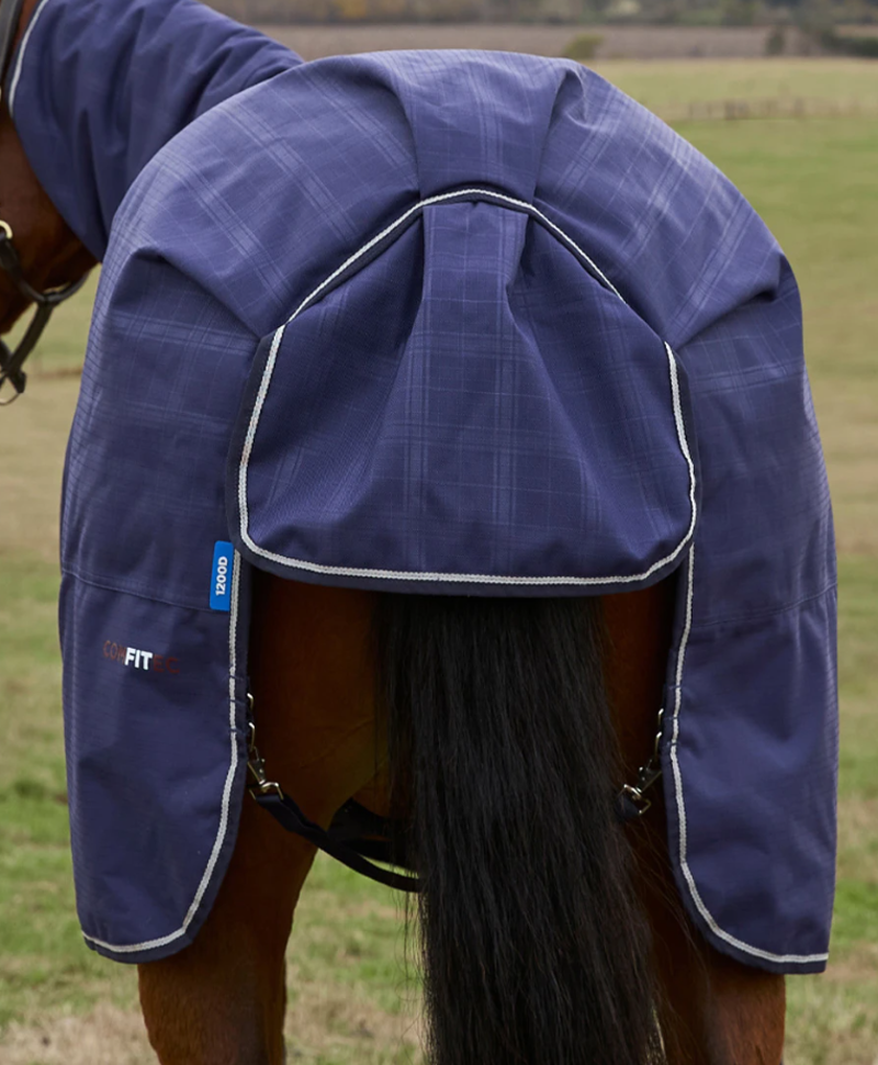 WeatherBeeta ComFiTec Prelim Turnout Combo 0G - Navy Embossed Plaid -5