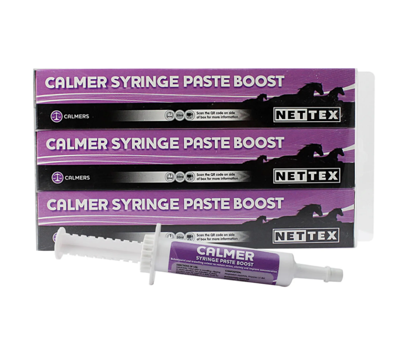 Nettex Equine Calmer Syringe Paste Boost - 3 x 30 ml syringe