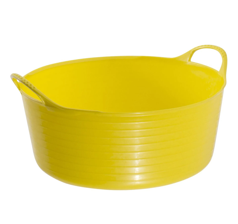 Red Gorilla Mini Shallow 5L Tub - Yellow