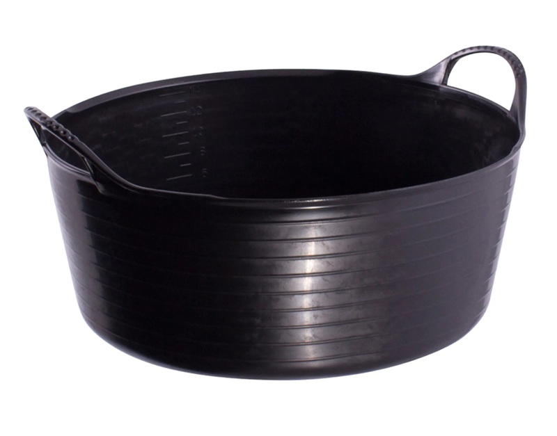Red Gorilla Mini Shallow 5L Tub - Black