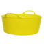 Red Gorilla 15L Tubtrug Flexible Small Shallow - Yellow