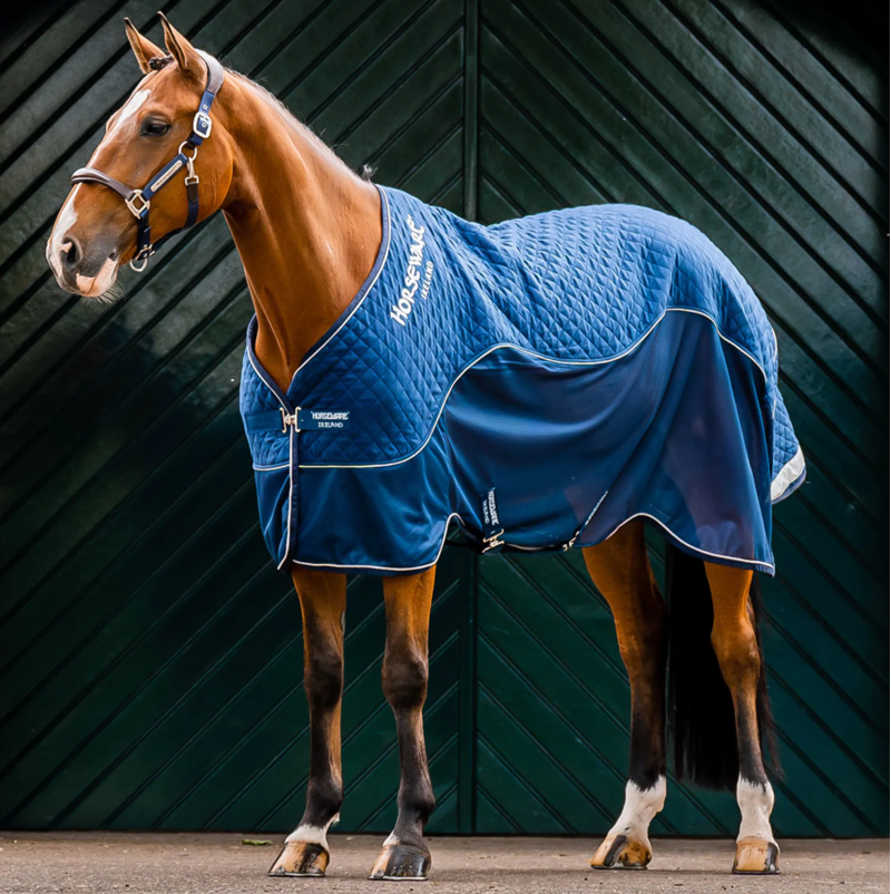 Horseware Signature Travel Cooler Rug - Navy