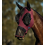WeatherBeeta ComFiTec Deluxe Stretch Fly Mask With Ears - Burgundy/Black 
