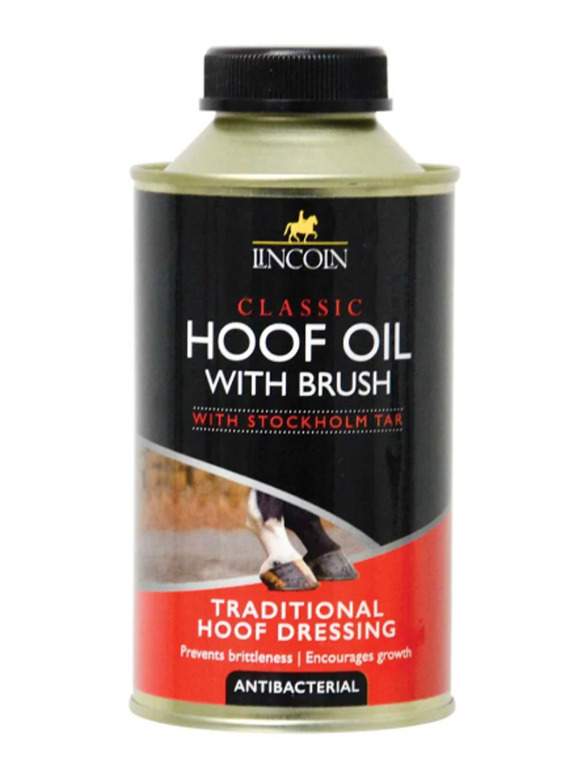 Lincoln Classic Hoof Oil With Brush - 500ml