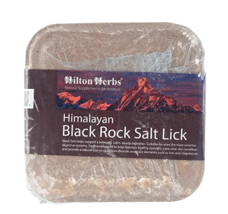 Hilton Herbs Himalayan Black Rock Salt Lick - 1 kg