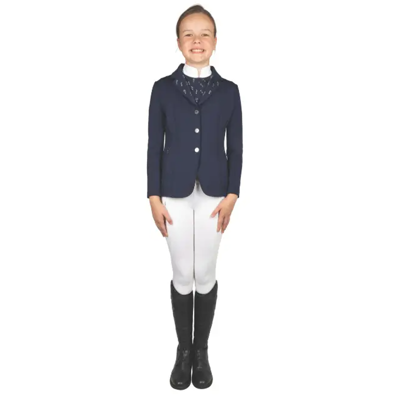 Hy Equestrian Children's Roka Reign Show Jacket - Navy