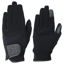 Hy Equestrian Roka Riding Gloves - Black/Black 