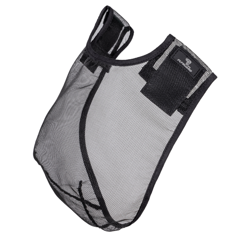 Shires FlyGuard Pro Bridle Nose Net - Black-1