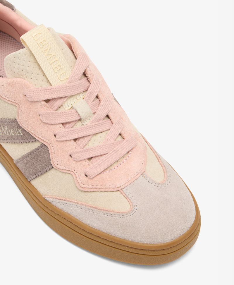 LeMieux Stockbridge Suede Lifestyle Trainers - Stone-2