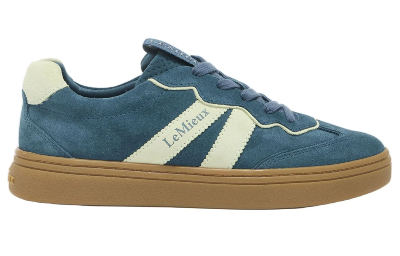 LeMieux Stockbridge Suede Lifestyle Trainers - Jungle-3