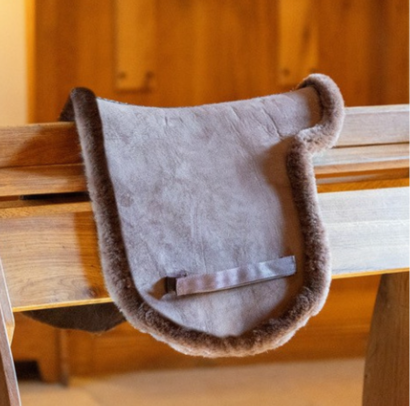 Supreme Products Sheepskin Numnah - Brown 